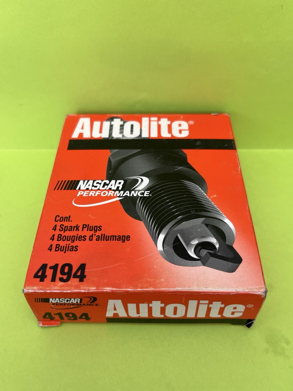 Autolite 4 Pack Copper Spark Plug #4194 NASCAR Performance Genuine