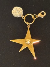 CHANEL Holiday 2025 Camellia Star Comet Charm Keychain Novelty Gold Silver