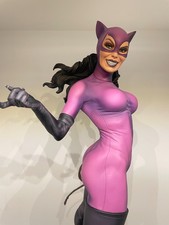 CATWOMAN CLASSIC DC Statue Comics Defects: See photos & WITHOUT Sideshow Boxes