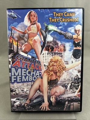 GIANTESS ATTACK VS. MECHA FEMBOT - 2019 (DVD, 2022) Full Moon Features