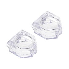 2pcs Plastic Switch Cover for 22mm Dia Push Button Switch Protector Clear