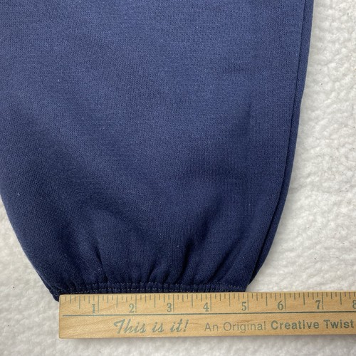 NWT Vintage Levis Sweatpants Mens L Blue 80s Knit Fleece Tapered Leg Gym Casual - Bild 15 von 17