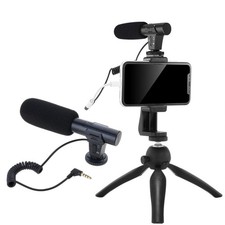 High Performances DSLR Shotguns Microphones 1/4Inch Mount For Documentary Videos