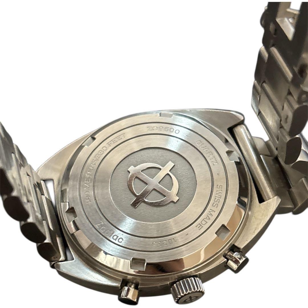 Zodiac Grand Rally ZO9600 Mens Watch Quartz Chronograph Rare Collectors image 6