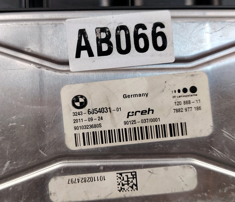 2019 BMW M6 GRAN COUPE 4.4L BASE ACTIVE STEERING HSR CONTROL MODULE 32436854031 - Image 3 of 4