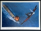 Robert M Elder Signed 12x16 World War II WW2 12x16 Print AUTO AI Verified COA
