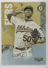 2019 Topps Fire Gold Minted Mike Fiers #23 yz8