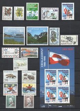 GROENLAND années 1995-96 complètes en neufs (3scans)