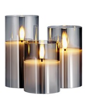 VEVOR Flameless LED Candles 3 Pack Battery Operated Candles with Remote Control