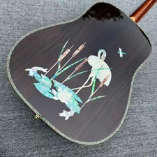 All solid high-quality acoustic guitars with ...