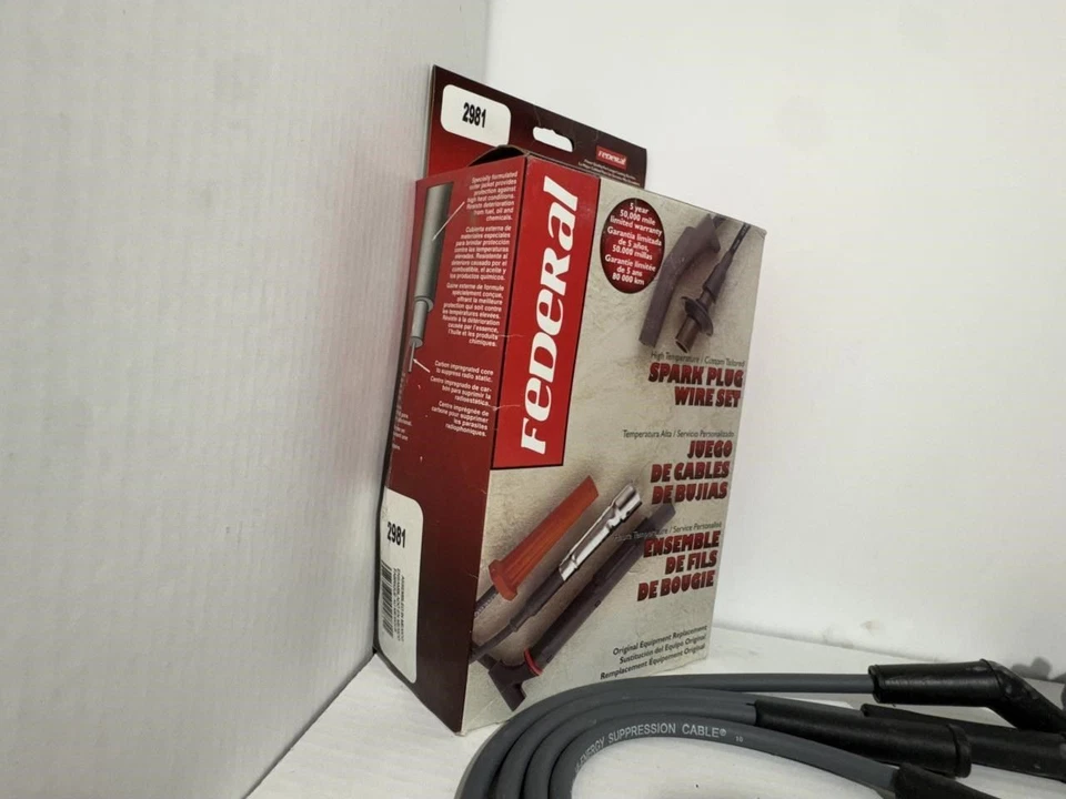 Cables de bujía para Ford Tempo Taurus 1984-1994/Mercury Topaz Sable 2,3 L 2,5 L Foto 3 de 3