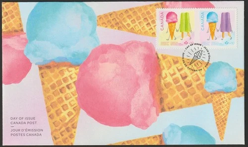 Canada #B28-B29, Community Foundation, Semi-Postal BOB First Day Cover, FDC 2019