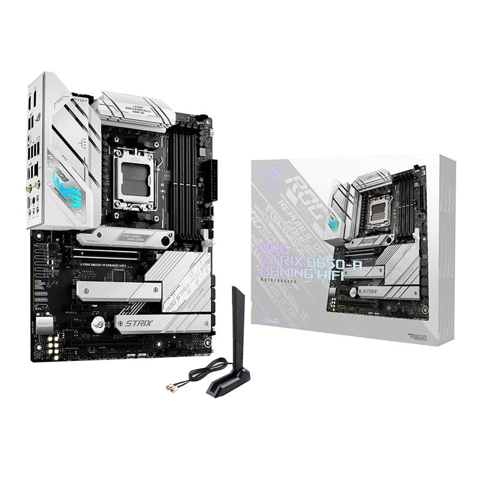 🔥 NEW AMD Ryzen 5 7600X3D + ASUS B650-A ROG Strix WiFi ATX Motherboard Combo 🔥 - Image 3 of 4