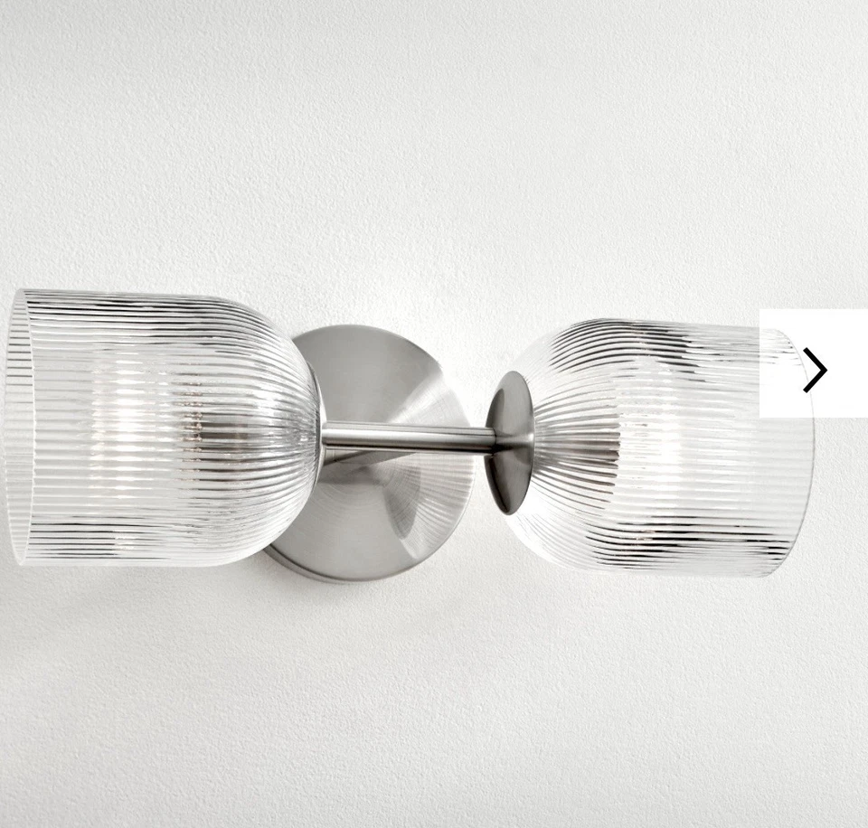 Pottery Barn Cooper Double Sconce 13.5” X    New In Box Reg $180 - Image 3 of 4