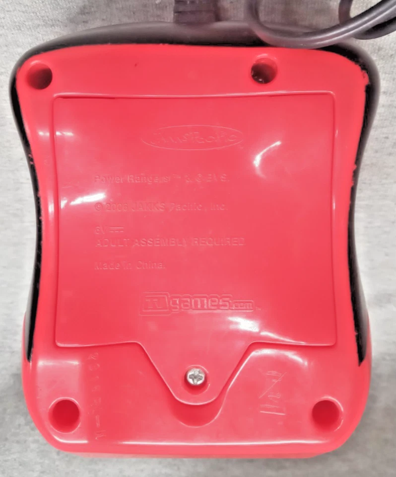 POWER RANGERS PLUG & PLAY JUEGOS DE TV VIDEO JUEGO ARCADE POR JAKKS PACIFIC INC 2006 Foto 4 de 4