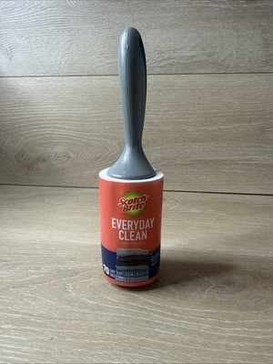 3M Scotch Brite Everyday Clean Lint Roller, Single Pack Of 70 Easy Tear Sheets 