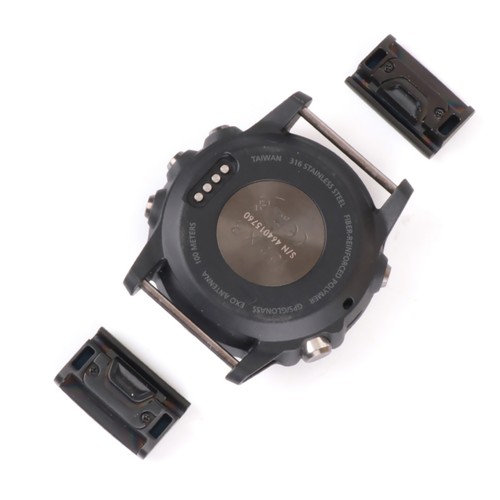 1Pair 26mm Stainless Smart Watch Adapter Connecter For Garmin Fenix 3/3 HR/5X/D2 - Photo 5 sur 7