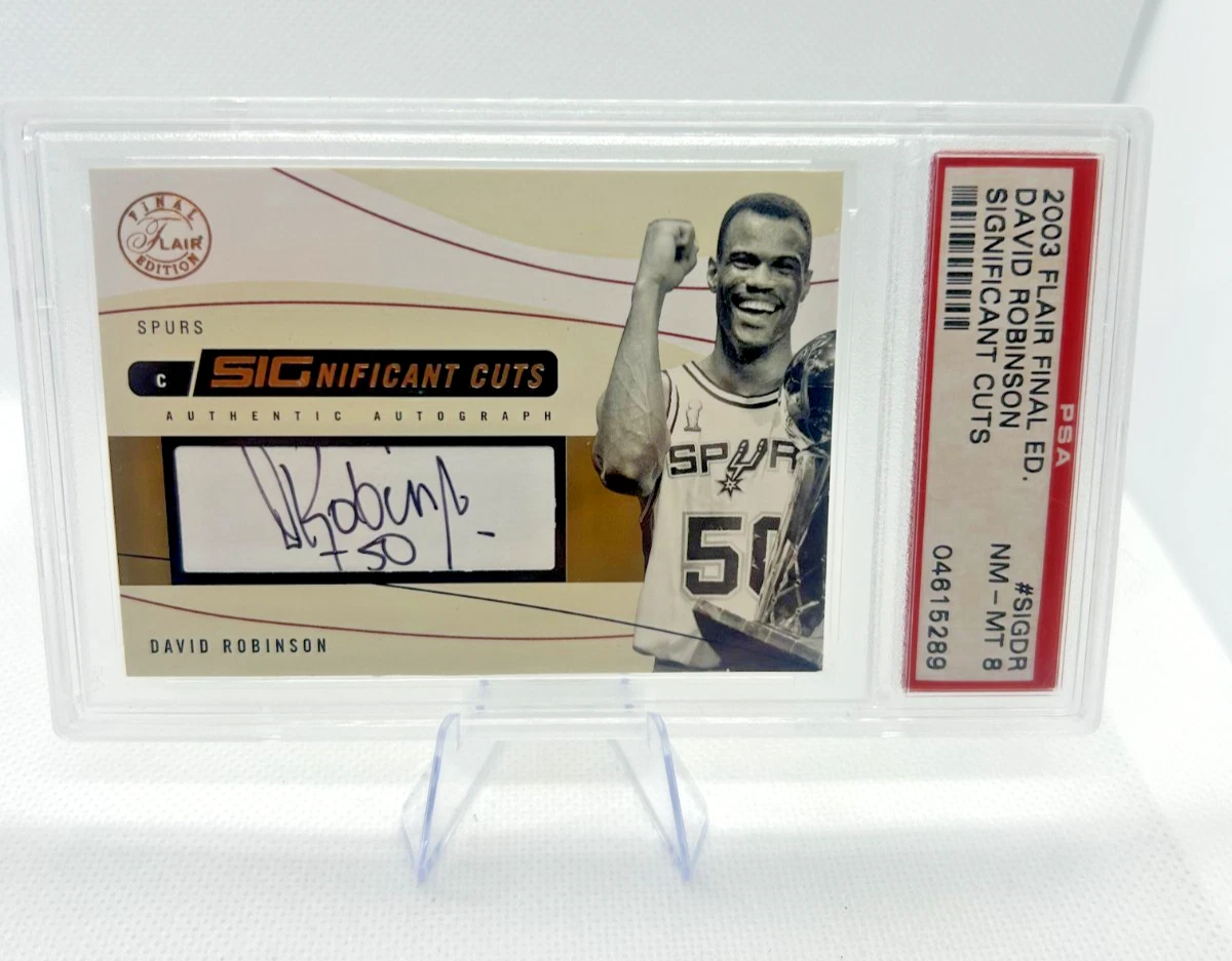 David Robinson Basketball Original Autographed Sports Trading 