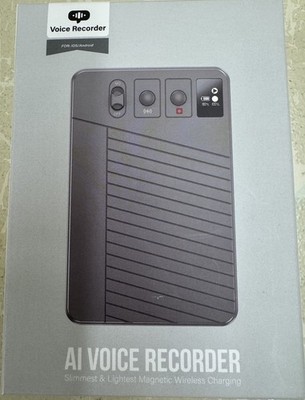 AI Voice Recorder ChapGPT Empowered Audio Recorder 50Ft Distance. A9