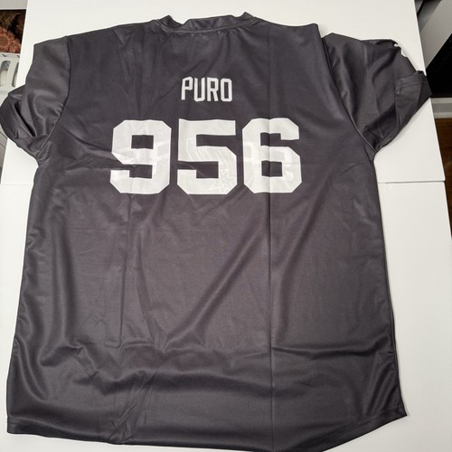 San Antonio Spurs 956 Puro Jersey - Black - Unisex Size XL White - Picture 2 of 6