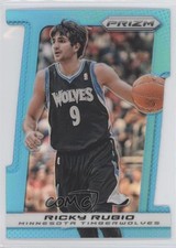 2013-14 Panini Prizm Light Blue Prizm Die-Cut 186/199 Ricky Rubio #129 1b0