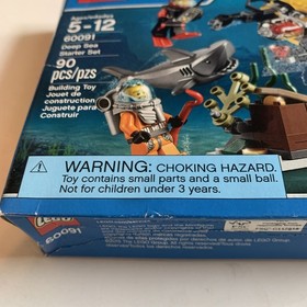 Sealed LEGO CITY: Deep Sea Starter Set (60091) Shelf Wear Ea31