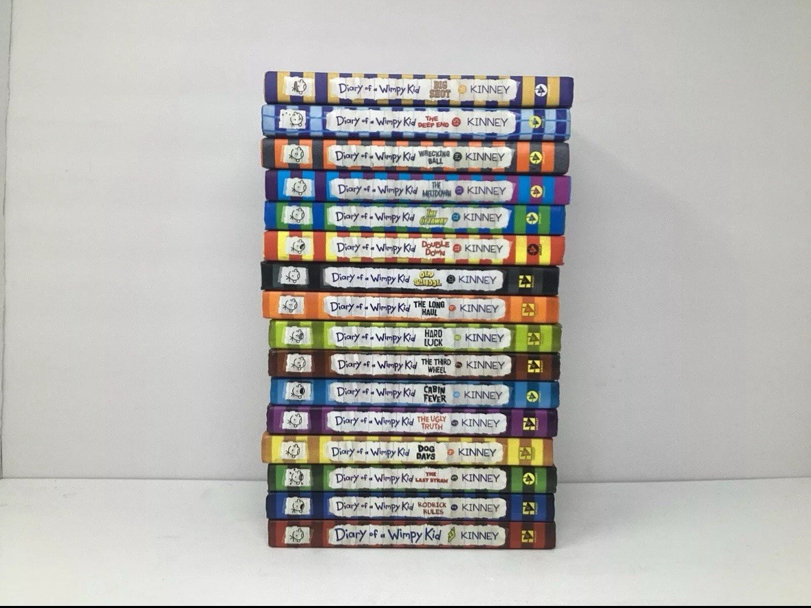 Diary of a Wimpy Kid Set volumes 1 through 16 All Hardcover