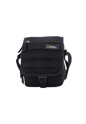 National Geographic - Milestone Schultertasche / Umhängetasche mit Klappe - Schw