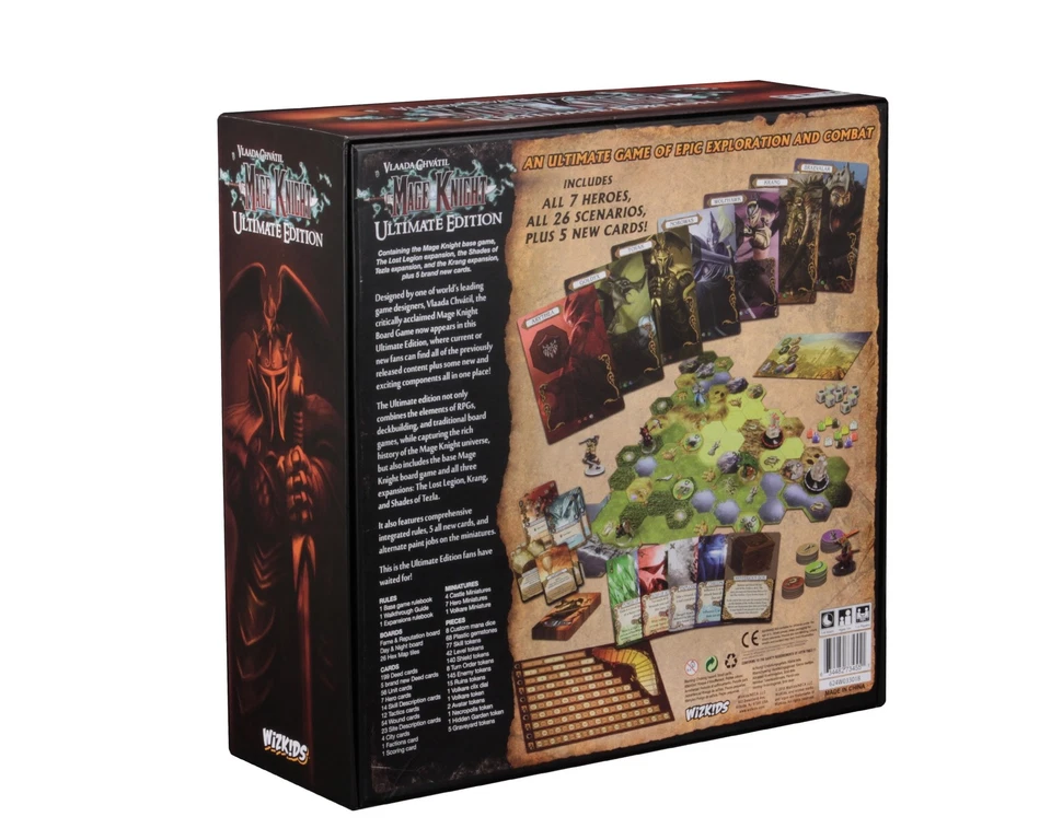 Mage Knight: Ultimate Edition Board Game | WizKids - Image 2 of 4