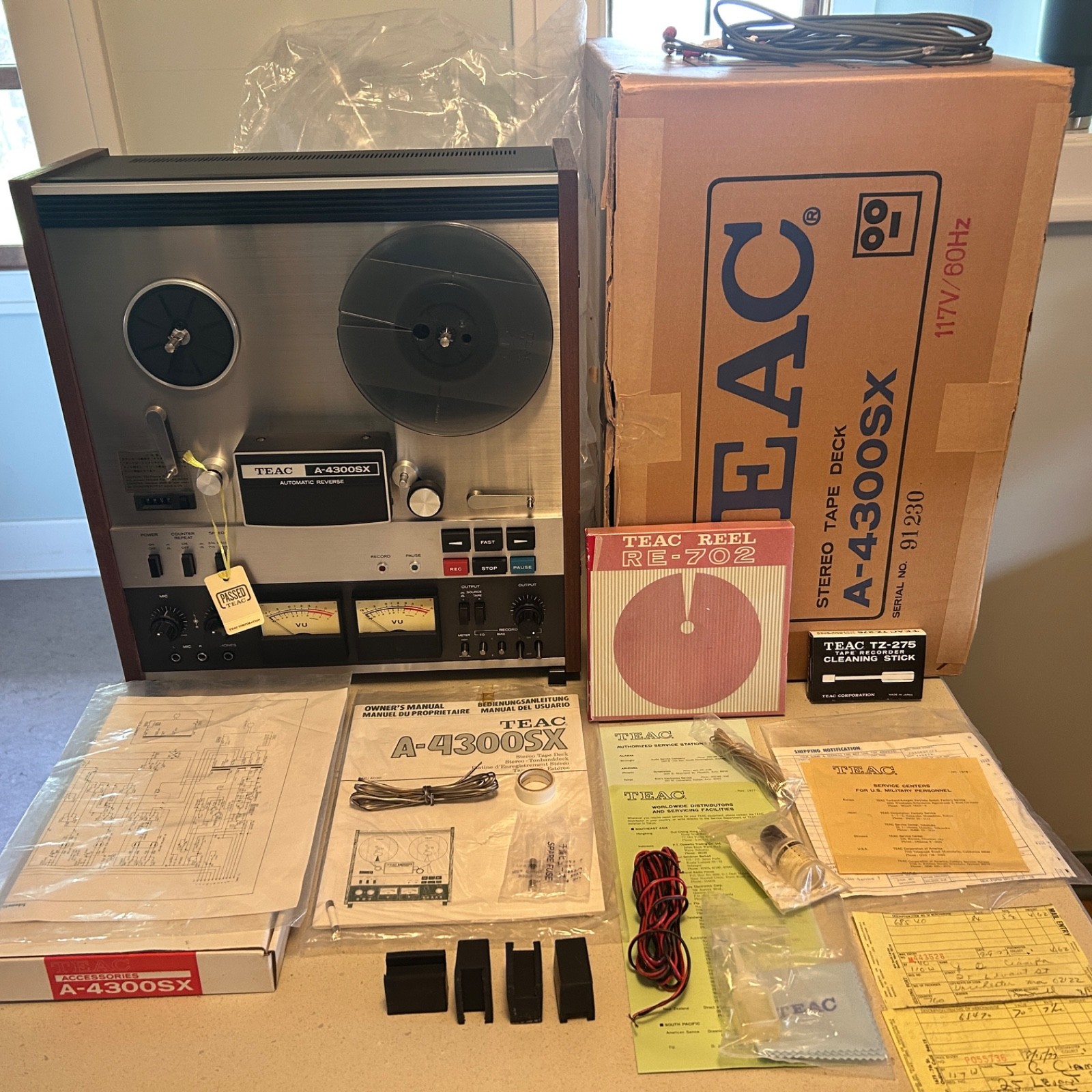 Teac A-4300 vintage audio equipment - eBay listing photo 3