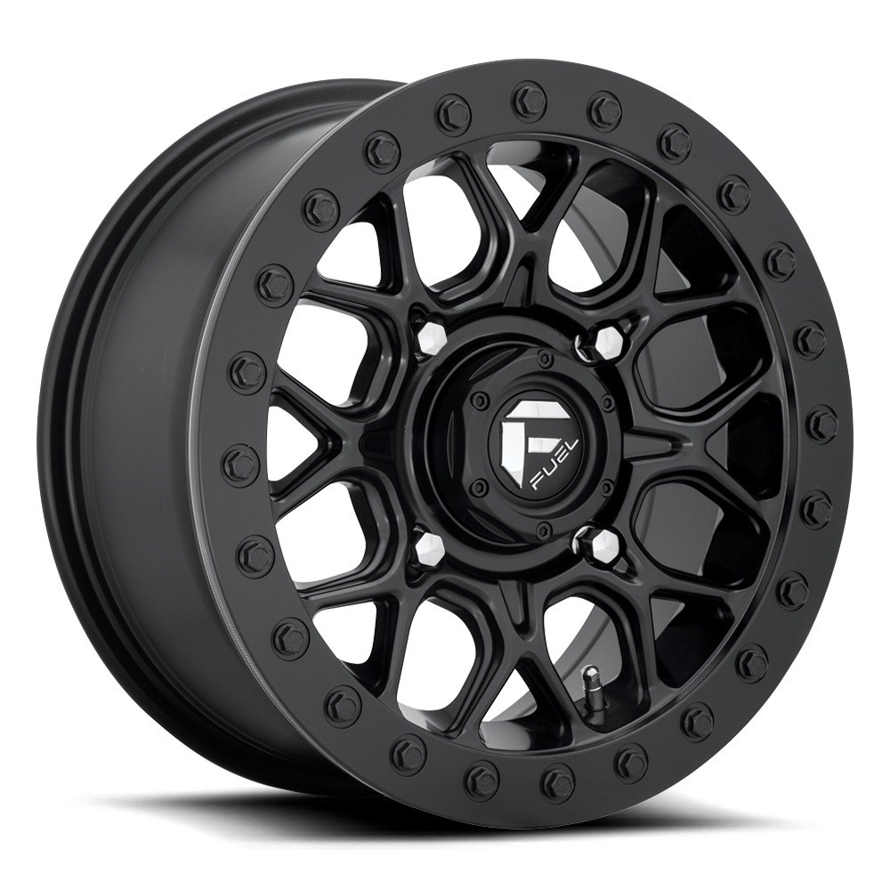 Fuel Tech Bdlk 15" Wheels Bk 35" Alpha Soft Tires Polaris RZR XP 1000 / PRO XP