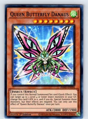 Queen Butterfly Danaus Super Rare 1st Edition PHHY-EN094 LP