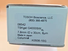 Tosoh BRAND New PN:08542 TSKgel G4000SWXL 7.8mm I.D. x 30 cm, 8 um HPLC Column
