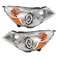 NEW HEADLIGHT PAIR FITS SUBARU LEGACY 3.6R 2.5I PREMIUM SEDAN 2010-12 SU2502136