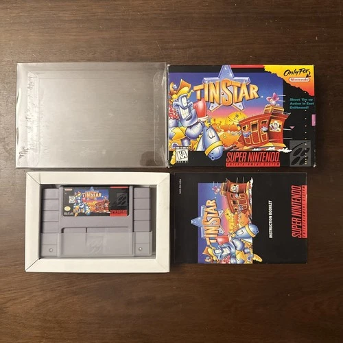 Tin Star (SNES Super Nintendo) Complete - Tested - Authentic