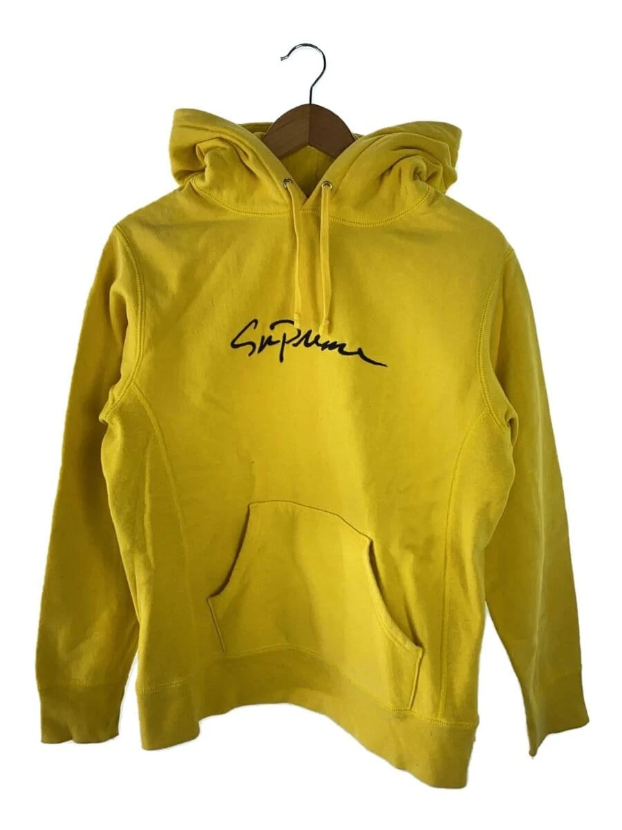 Sweat à capuche Supreme jaune S occasion
