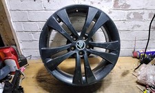 Skoda Fabia 17" Alloy Wheel Black 5J0 601 025HA.