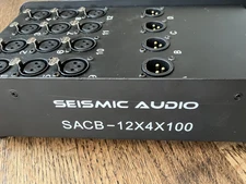 Small Footprint XLR Stage Box Snake -  12 Channel - 100'