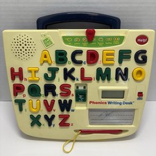 Vintage 1999 Leap Frog Phonics Writing Desk Letters Spelling Words Sound READ