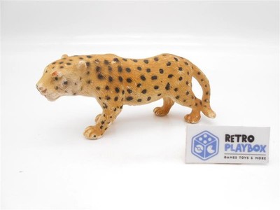 Schleich Leopard 1995 Modell 1412 Größe 4x9cm Vintage /R27F3