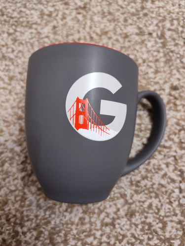 SELTEN Google San Francisco Logo Tasse Socken Beuteltasche Schlüsselanhänger Notizbuch Post-it NEU Posten - Bild 13 von 15