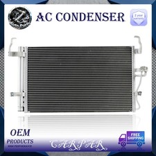 A/C Condenser w/ Receiver Drier for Hyundai Elantra  2001-06 Tiburon 2003-08