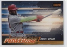 2018 Topps Stadium Club Power Zone Orange 4/50 Marcell Ozuna #PZ-MO c2a