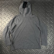 Nike Sportswear Tech Fleece Funnel Neck Hoodie Obsidian Heather/Black Men s MD