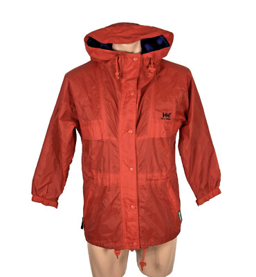 HELLY HANSEN HELLY Packable MENS SAILING YACHTING HOODED JACKET size XS