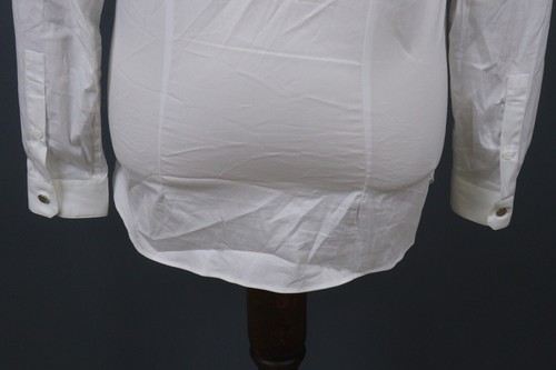 The Kooples Fitted White Long Sleeve Button Down Shirt Size M - Picture 11 of 19