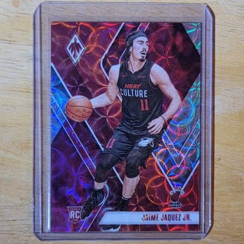 2023-24 Panini Phoenix Basketball Jaime Jaquez Jr RC #280 #'ed Mini Rainbow 🌈 - Picture 6 of 14