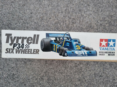 Tamiya Tyrrell P34 Six Wheeler ボディパーツセット Tamiya 1/12 Tyrrell P34 Six-Wheeler Model Kit w/Photo-Etched