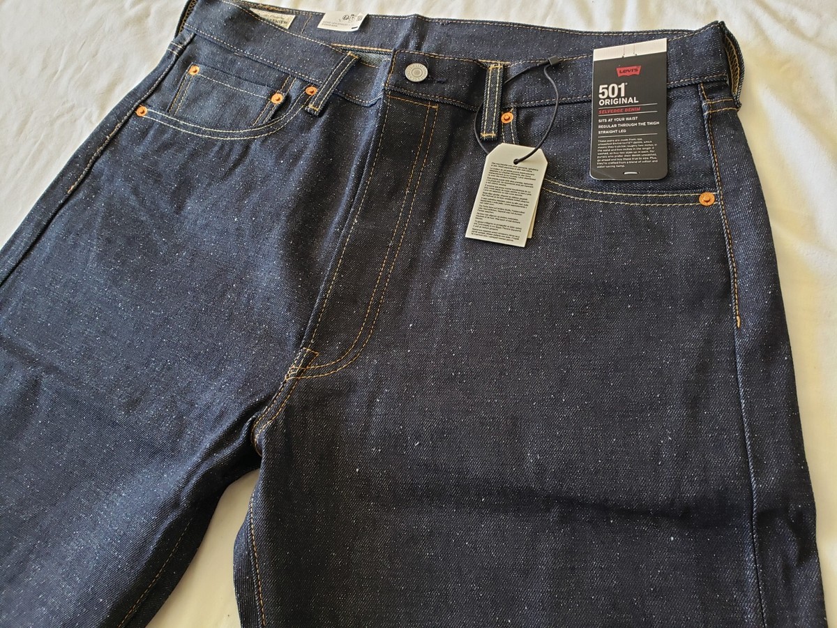 LEVI'S 501 Shrink-to-Fit Raw SELVEDGE 