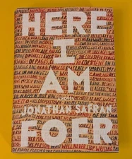Here I Am - Jonathan Safran Foer - 2016 HC DJ Open Market Edition Farrar - Novel